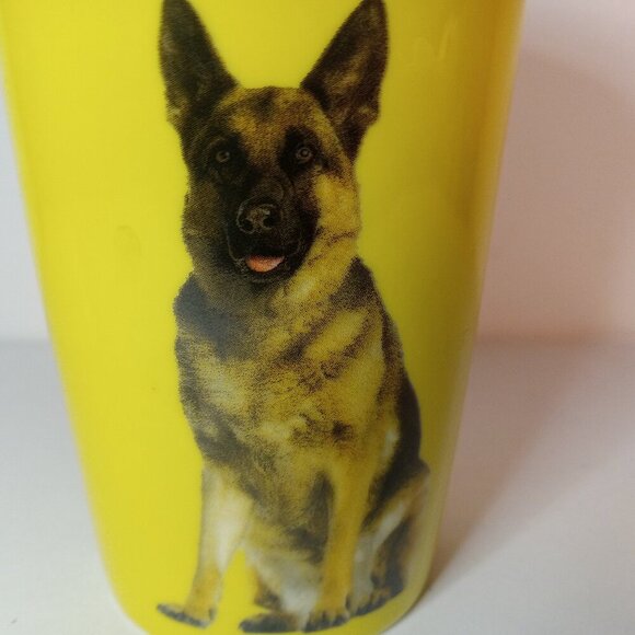 I LOVE MY GERMAN SHEPHERD' TALL PORCELAIN DRINK CUP - Picture 6 of 10